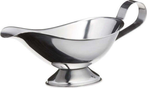 SALSIERA IN METALLO ACCIAIO 3OZ CON MANICO LAVABILE IN LAVASTOVIGLIE Casa e cucina/Organizzazione interni/Contenitori e barattoli da cucina/Dosatori e contenitori/Set sale e pepe Trade Shop italia - Napoli, Commerciovirtuoso.it