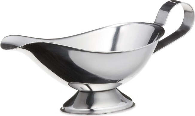 SALSIERA IN METALLO ACCIAIO 3OZ CON MANICO LAVABILE IN LAVASTOVIGLIE Casa e cucina/Organizzazione interni/Contenitori e barattoli da cucina/Dosatori e contenitori/Set sale e pepe Trade Shop italia - Napoli, Commerciovirtuoso.it