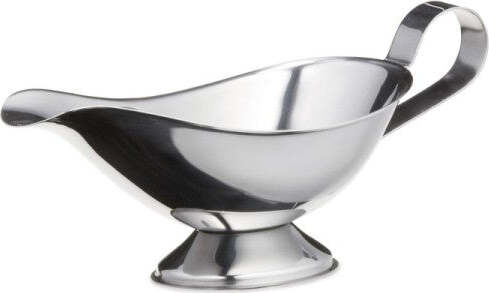 Salsiera In Metallo Acciaio 3oz Con Manico Lavabile In Lavastoviglie Casa e cucina/Organizzazione interni/Contenitori e barattoli da cucina/Dosatori e contenitori/Set sale e pepe Trade Shop italia - Napoli, Commerciovirtuoso.it