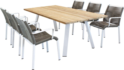 SALTUS---set-tavolo-in-alluminio-e-teak-cm-200x100x74-h-con-6-sedute-Bianco-Milani-Home