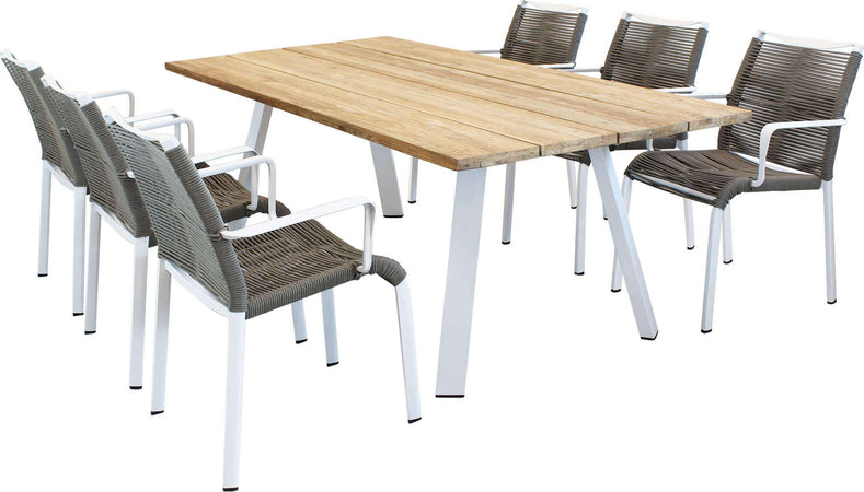 SALTUS---set-tavolo-in-alluminio-e-teak-cm-200x100x74-h-con-6-sedute-Bianco-Milani-Home