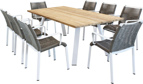 SALTUS---set-tavolo-in-alluminio-e-teak-cm-200x100x74-h-con-8-sedute-Bianco-Milani-Home