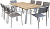 SALTUS---set-tavolo-in-alluminio-e-teak-cm-200x100x74-h-con-8-sedute-Grigio-Milani-Home