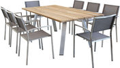 SALTUS---set-tavolo-in-alluminio-e-teak-cm-200x100x74-h-con-8-sedute-Grigio-Milani-Home