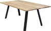 SALTUS---tavolo-da-giardino-in-alluminio-e-teak-riciclato-200x100-Antracite-Milani-Home
