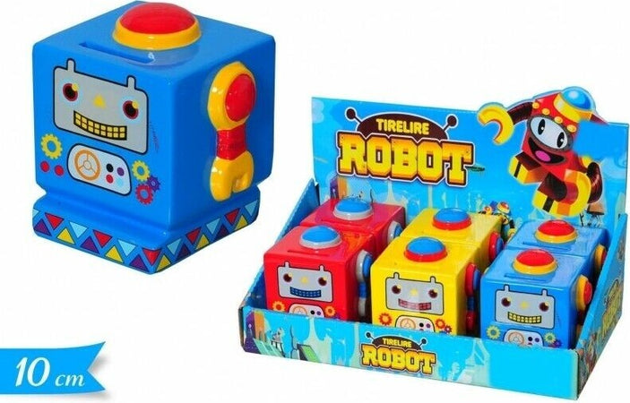 Salvadanaio Robot 10cm In Ceramica Monete Porta Soldi Salvadanai Trade Shop italia - Napoli, Commerciovirtuoso.it