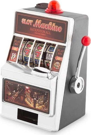 Salvadanaio A Forma Di Slot Machine Per Ritirare I Soldi Devi Vincere Il Jackpot Casa e cucina/Decorazioni per interni/Decorazioni cameretta ragazzi/Salvadanai Trade Shop italia - Napoli, Commerciovirtuoso.it