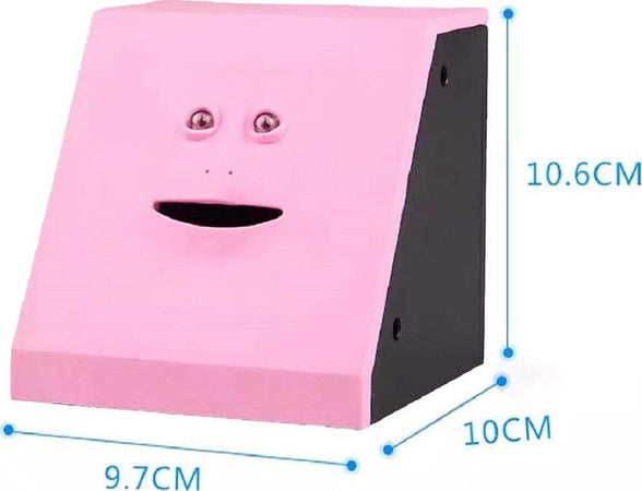 Salvadanaio Dinamico A Forma Di Viso In Plastica Induzione Elettrica Divertente Casa e cucina/Decorazioni per interni/Decorazioni cameretta ragazzi/Salvadanai Trade Shop italia - Napoli, Commerciovirtuoso.it