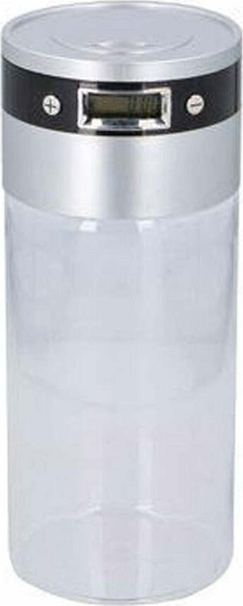 Salvadanaio Elettronico 33x14x14cm Soldi Euro Display Digitale Contamonete Barattolo Salvadanai Trade Shop italia - Napoli, Commerciovirtuoso.it