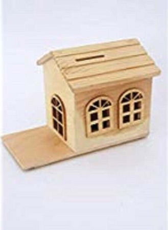 Salvadanaio Forma Casa Tappo Gomma Decoupage Monete Banconote Idea Regalo Casa e cucina/Decorazioni per interni/Salvadanai decorativi Trade Shop italia - Napoli, Commerciovirtuoso.it