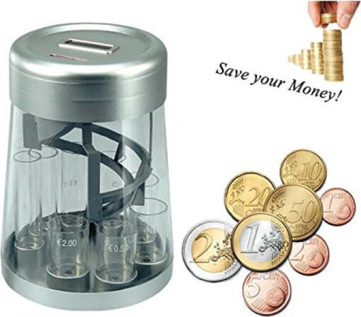 Salvadanaio-Separatore-Monete-Conta-Euro-Display-Lcd-Digitale-Smart-Elettronico