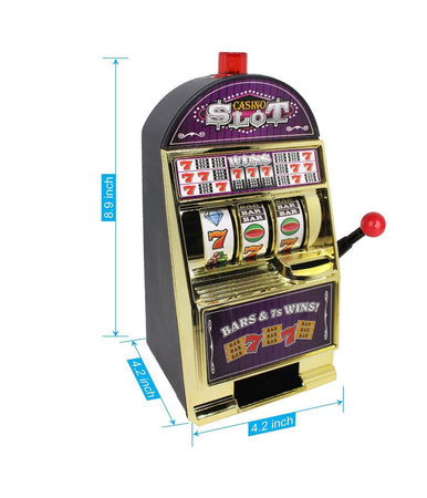 Salvadanaio Slot Machine Con Campanello Luci E Suoni Realistici Money Bank Saver