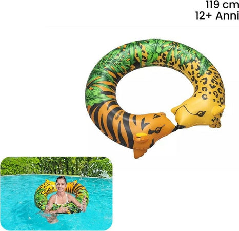 Salvagente Aperto Fashion Jungle Dream 119cm Estate Spiaggia Lago Piscina 36360 Giochi e giocattoli/Sport e giochi all'aperto/Giochi aquatici e piscine per bambini/Canotti e gonfiabili galleggianti Trade Shop italia - Napoli, Commerciovirtuoso.it