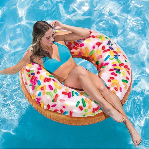 Salvagente Ciambella Gonfiabile Stampa Donuts Zuccherini 114 Cm Mare Piscina Giocattoli e infanzia > Piscine > Canotti e Gonfiabili Trade Shop italia - Napoli, Commerciovirtuoso.it