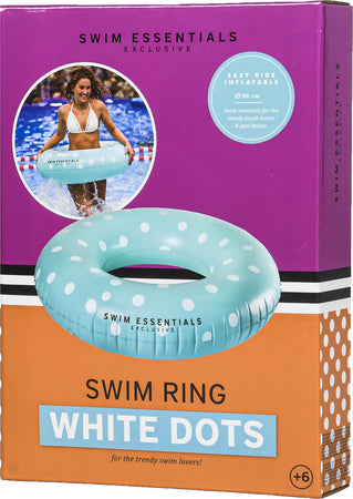 Salvagente Ciambella Swim Essentials Bianco e Blu 90 cm Giochi e giocattoli/Sport e giochi all'aperto/Giochi aquatici e piscine per bambini/Giochi e giocattoli da piscina/Salvagenti La Casa Del Bebè - Napoli, Commerciovirtuoso.it