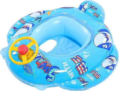 Salvagente Gonfiabile Bambini Mare Con Mutandina E Schienale 70 Cm Squalo Blu Canotti e Gonfiabili Trade Shop italia - Napoli, Commerciovirtuoso.it