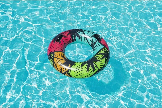 Salvagente Gonfiabile Con Maniglie Palme Tropicali 91cm 2 Colori Assortiti 36350 Giochi e giocattoli/Sport e giochi all'aperto/Giochi aquatici e piscine per bambini/Canotti e gonfiabili galleggianti Trade Shop italia - Napoli, Commerciovirtuoso.it