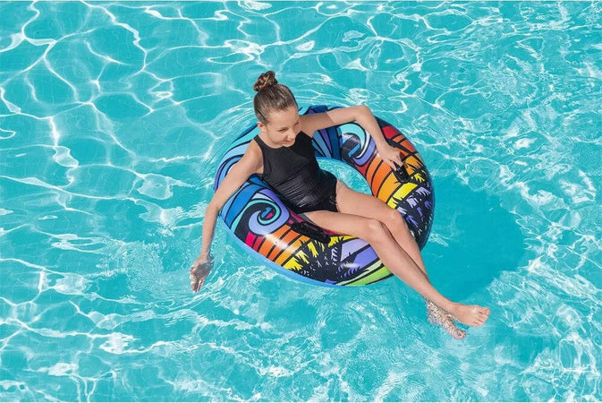 Salvagente Gonfiabile Con Maniglie Palme Tropicali 91cm 2 Colori Assortiti 36350 Giochi e giocattoli/Sport e giochi all'aperto/Giochi aquatici e piscine per bambini/Canotti e gonfiabili galleggianti Trade Shop italia - Napoli, Commerciovirtuoso.it