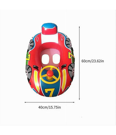 Salvagente Gonfiabile Mutandina Per Bambini A Forma Di Macchina 60 X 40 Cm Mare
