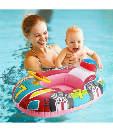 Salvagente Gonfiabile Mutandina Per Bambini A Forma Di Macchina 60 X 40 Cm Mare