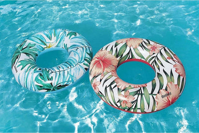 Salvagente Palme Tropicali Floreali 119cm Ciambella Gonfiabile Mare Piscina 3623 Giochi e giocattoli/Sport e giochi all'aperto/Giochi aquatici e piscine per bambini/Canotti e gonfiabili galleggianti Trade Shop italia - Napoli, Commerciovirtuoso.it