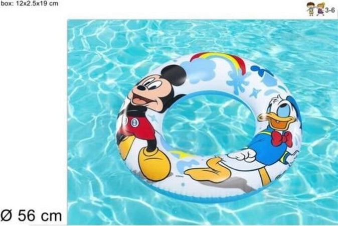Salvagente Topolino Mickey Mouse Paperino 56 Cm Per Mare Piscina Bambini 91004 Giochi e giocattoli/Sport e giochi all'aperto/Giochi aquatici e piscine per bambini/Canotti e gonfiabili galleggianti Trade Shop italia - Napoli, Commerciovirtuoso.it