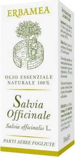 SALVIA-OFFICINALE-Olio-Essenziale-10-ml-Erbamea