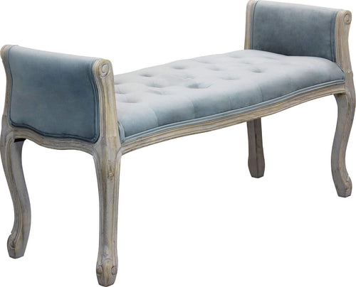 SAM---panca-vintage-in-velluto-Grigio-Milani-Home