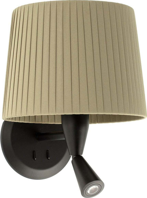 SAMBA Lampada da parete con lettore nera/bordata verde Illuminazione/Illuminazione per interni/Illuminazioni per pareti/Applique Led Mall Home - Napoli, Commerciovirtuoso.it