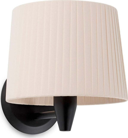 SAMBA Lampada da parete nera/bordata beige Illuminazione/Illuminazione per interni/Illuminazioni per pareti/Applique Led Mall Home - Napoli, Commerciovirtuoso.it