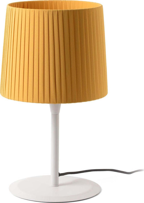 SAMBA Lampada da tavolo bianca/bordata giallo Illuminazione/Illuminazione per interni/Lampade/Lampade da tavolo e abat-jour Led Mall Home - Napoli, Commerciovirtuoso.it