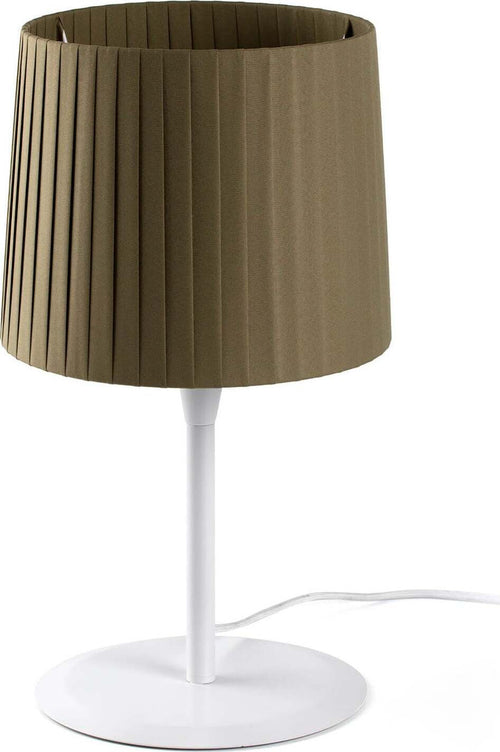 SAMBA Lampada da tavolo bianca/bordata verde Illuminazione/Illuminazione per interni/Lampade/Lampade da tavolo e abat-jour Led Mall Home - Napoli, Commerciovirtuoso.it