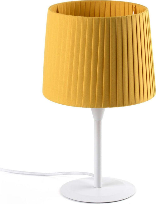 SAMBA S Mini lampada da tavolo bianca/bordata giallo Illuminazione/Illuminazione per interni/Lampade/Lampade da tavolo e abat-jour Led Mall Home - Napoli, Commerciovirtuoso.it
