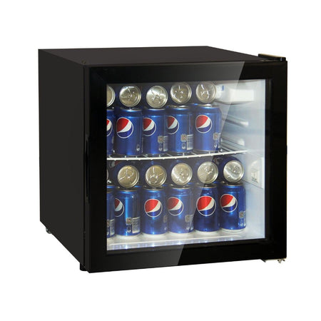 Samet Cantina52 defrost nera 46 litri reversibile