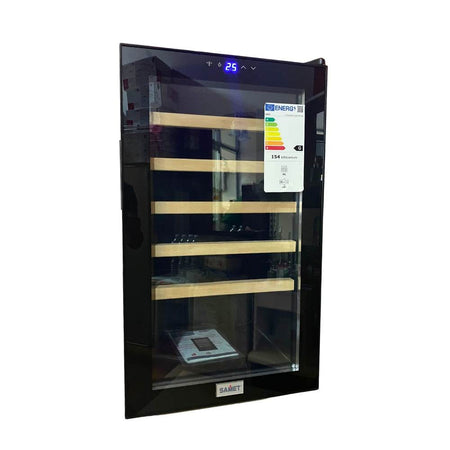 Samet Cantina95 defrost nera 91 litri reversibile