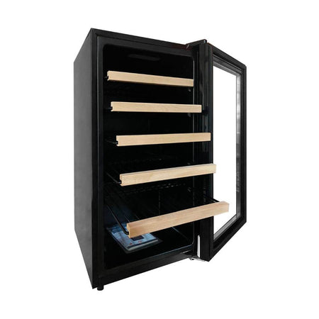 Samet Cantina95 defrost nera 91 litri reversibile