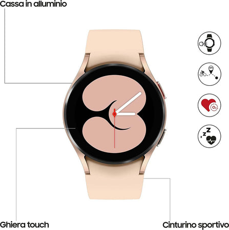 Samsung-Galaxy-Watch4-LTE-40mm-Orologio-Smartwatch-Oro---Come-nuovo