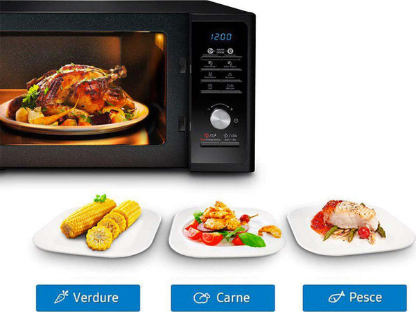 Samsung-MG23F301TCK-Forno-Microonde-Grill-Combinato-23-Litri-800-W-Nero-Ricondizionato