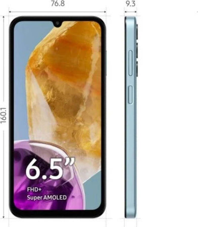 Samsung-sm-m156-Galaxy-M15-4+128gb-6,5-5g-Light-Blue-eu