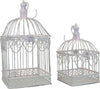 SAMUEL---set-di-2-gabbie-rettangolari-stile-provenzale-in-ferro-verniciato-Bianco-Milani-Home