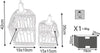 SAMUEL---set-di-2-gabbie-rettangolari-stile-provenzale-in-ferro-verniciato-Bianco-Milani-Home