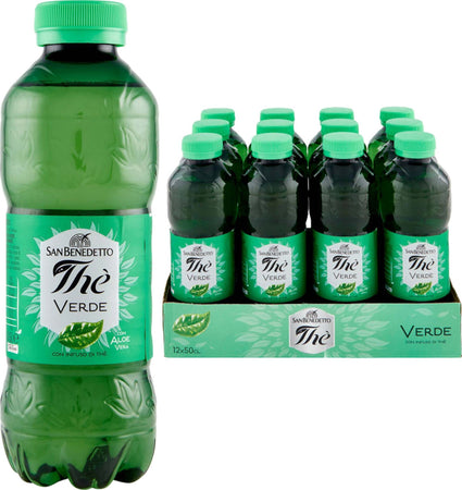 San Benedetto Thé Verde Con Aloe Vera 50 Cl Pet Confezione Da 12 Pz. Bevanda Analcolica Di The' Verde, Con Fruttosio - 50 Cl [Confezione da 12] Alimentari e cura della casa/Alimenti freschi e refrigerati/Bevande fresche/Caffè e tè freddi/Tè Non solo alimenti - Albano Laziale, Commerciovirtuoso.it