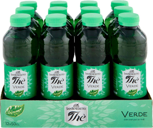 San Benedetto Thé Verde Con Aloe Vera 50 Cl Pet Confezione Da 12 Pz. Bevanda Analcolica Di The' Verde, Con Fruttosio - 50 Cl [Confezione da 12] Alimentari e cura della casa/Alimenti freschi e refrigerati/Bevande fresche/Caffè e tè freddi/Tè Non solo alimenti - Albano Laziale, Commerciovirtuoso.it
