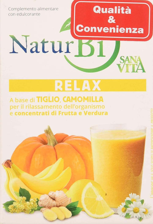 SANAVITA NATURBI RELAX 8 BUSTINE Salute e cura della persona/Vitamine minerali e integratori/Integratori di sostanze e preparati vegetali/Valeriana Scontolo.net - Potenza, Commerciovirtuoso.it