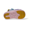 Sandali Bambina GIOSEPPO BRIGHAM 74220 – Corallo in Tessuto | Fibia per un Look Solare e Leggero