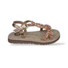 Sandali Bambina GIOSEPPO BARAGOI 78885 – Corallo in Pelle Premium | Fibia per un Look Solare e Vivace
