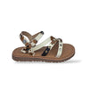 Sandali Bambina GIOSEPPO KIMILILI 79266 – Bianco e Nero in Pelle Premium | Velcro per un Look Bold e Fashion