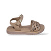 Sandali Bambina GIOSEPPO MAHIU 78894 – Cipria in Pelle | Velcro per un Look Delicato e Romantico