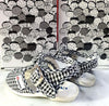 Sandali Bambina Superga Sandali Neri a Quadri Con Fondo in Gomma Sandali Casual Chiusura Alla Caviglia Con Fibbia E Logo Laterale Moda/Bambine e ragazze/Scarpe/Sandali D'Avanzo Clazature - Nola, Commerciovirtuoso.it