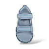 Sandali Tallonati Primi Passi Balducci Cita 7368 Bianco-Azzurro – Pelle con Velcro